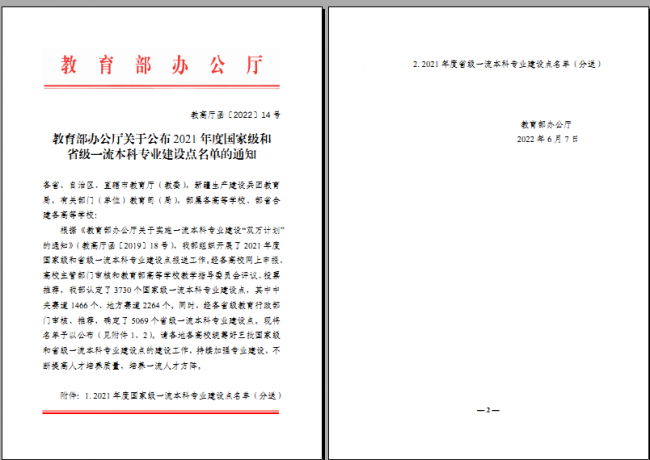 喜報(bào)！我院臨床醫(yī)學(xué)專業(yè)喜獲國家一流本科專業(yè)建設(shè)點(diǎn)